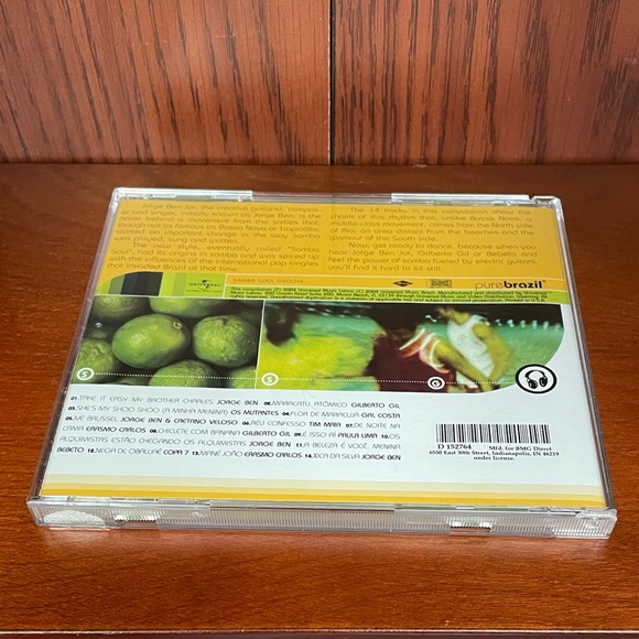 EUC Pure Brazil: Samba Soul Groove - CD By Various Artists released in 2004 - Picture 5 of 8